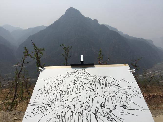 大美燕山·文化平谷——北京东晓书画院成立一周年名家写生活动